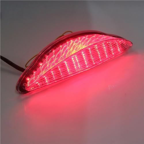 Luz trasera de freno integrada para moto Raider 2008 a 2010 con intermitentes 7