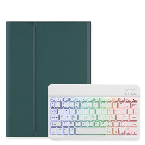 Clavier Bluetooth iPad 10.2 étui rétroéclairé RVB pour iPad Air 10.5 - 7