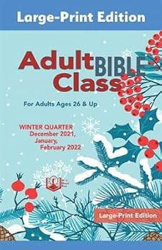 Office Product Union Gospel Press Large Print Adult Bible Class Winter 2021-22 Book