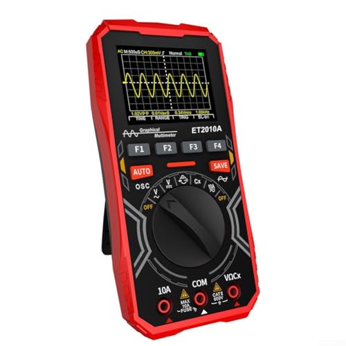 Acquisizione dati ad alta velocità con oscilloscopio multimetro ET2010A perfetto per misurazioni tecniche