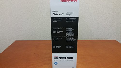 Honeywell Wi-Fi 7-Day Programmable Touchscreen Thermostat - RTH8580WF, "Requires C Wire"