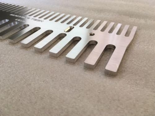 Router Aluminum Through Box Joint/Finger 1/2"-1/4" JIG Template