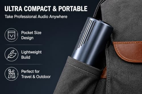 Image of 3-in-1 Wireless Microphone for YouTube, Vlogging & Recording, Dual Wireless Lavalier Mic with AI Noise Cancellation, Type-C Receiver, Charging Case & LED Battery Display for Android Smartphones