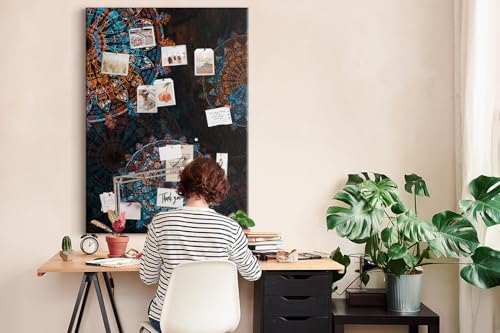 Tableau en liège pour épingler notes photos et ranger les documents de bureau