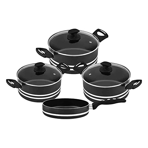 Conjunto de Panelas Antiaderente Clarity Eiriflon 4 Peças Eirilar