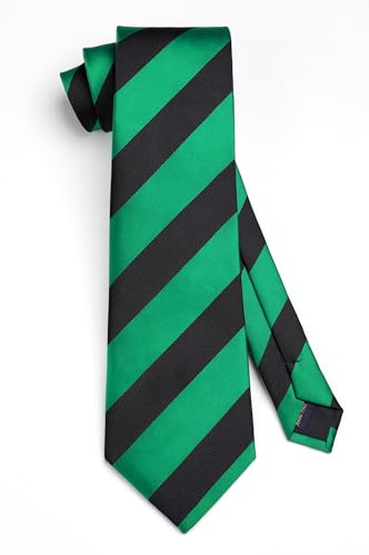 Image of Enlision Ties for Men Solid Color 3.35 inch Formal Business Necktie Classic Satin Mens Wedding Party Ties