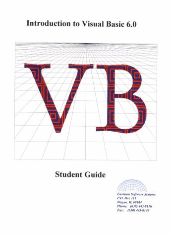 Introduction to Visual Basic 6.0 : Student Guide : Hendry, Bob: Amazon ...