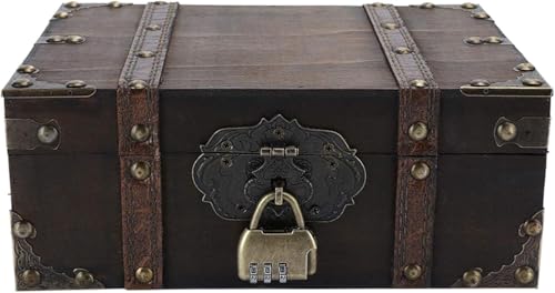 Boîtes décoratives fabriquées à la main coffre rangement bois maison