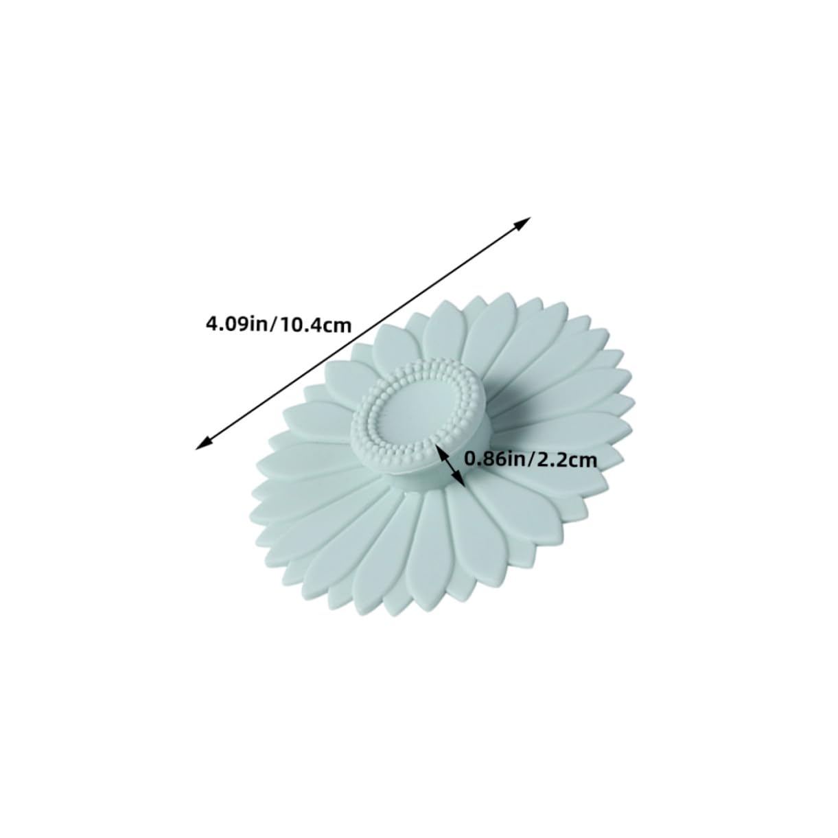Set 12 Coperchi per Tazza in Silicone a Forma di Petalo di Girasole, Resistenti al Calore, Antiscivolo, per Bicchieri e Tazze da Caffè per Uso Quotidiano