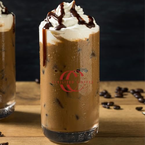 Civilized Coffee Instant Mocha Powder - Caramel Flavor Jar (16 oz) - Thumbnail 4