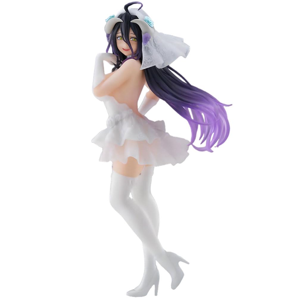 Figurine Albedo Version Q – Visages Interchangeables Et Poses Variées – PVC 10 Cm