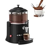 Macchina per sciogliere la cioccolata calda commerciale, erogatore elettrico per cioccolata calda da 5/10 litri, macchina per mescolare e riscaldare, agitazione automatica(5L)