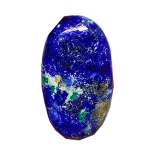 Gemme azurite malachite cabochon parfait pour réparer ou créer un pendentif unique