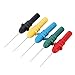 Probe Kit, KKmoon HT307 Acupuncture Back Probe Pins Set Automotive Diagnostic Test Accessories Repair Tools Back Pinning Probes/Needle/Piercing Probes Set(Set of 5,Assorted Colors)