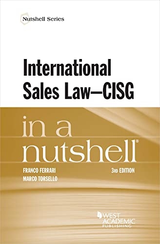  International Sales Law - CISG - in a Nutshell (Nutshells) (English Edition)
