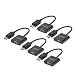 Display Port to VGA Adapter 5-Pack 1080P Video Converter, FEMORO Displayport DP to VGA Adapter Male to Female Connector (DP to VGA)