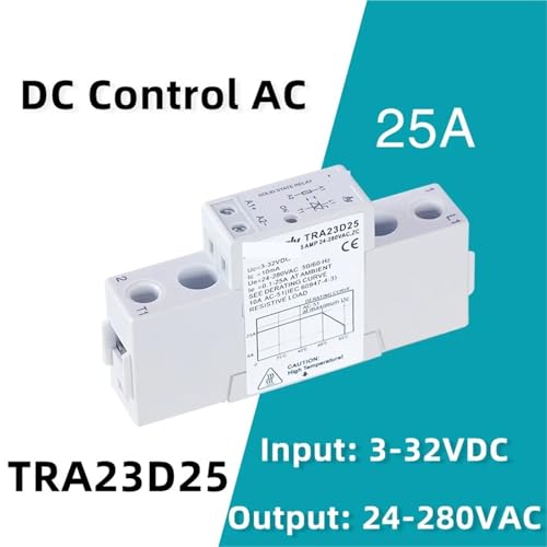Relais statique DC AC intelligent ultra compact 25A à commutation silencieuse - 3