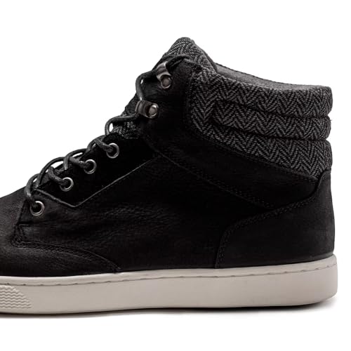 Image of Arkbird Casual Sneaker Boots, High-Top Sneakers Lace-up Leather Chukka Shoes for Men