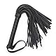 Moinha Leder Peitsche Flogger Verführung des Partners Peitsche Sex Spielzeug Bondage Spiele SM Bondage Flogger Erotische Sex Strap Flogger Wildleder Hand Peitsche BDSM Kit für Paare Rollenspiel