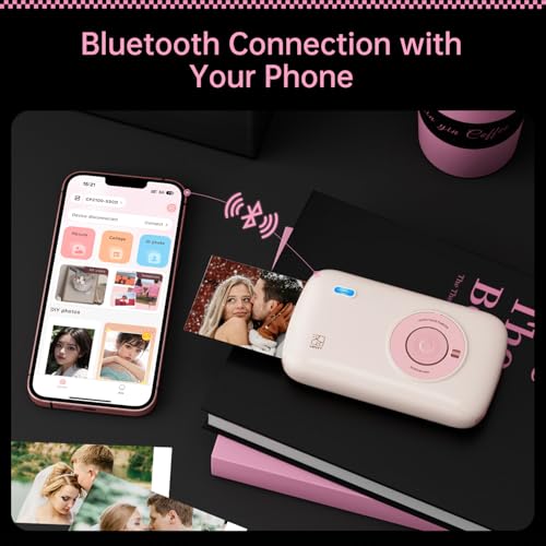 image for HPRT CP2100 Portable Photo Printer for iPhone & Android, 2 * 3 Instant