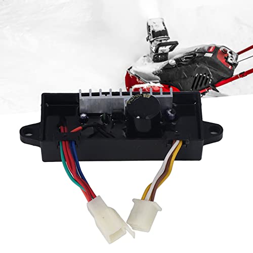 Uxsiya Módulo de controle de tensão do motor, controlador de voltagem do motor plástico 5 a 6,5 KW r