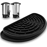 MIMORE Drip Tray - Silicone Coffee Drip Tray for Hamilton 45 Cup and Large Coffee Maker - Drink Dispenser Drip Pan Catcher