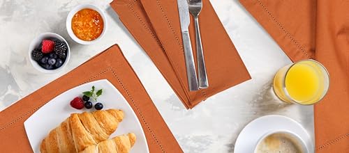 Cloth-NapkinsCotton-NapkinsDinner-NapkinsCloth-Napkins-Set-of-12-CottonNapkins-ClothCloth-Napkin-CottonHemstitched-Wedding-Napkins-Machine-Washable-Napkins-18x18-Roasted-Pecan