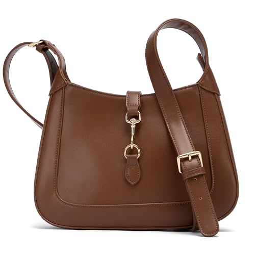 Image of NEWBELLA Small Shoulder Bags for Women - Trendy Underarm Purse & Crossbody Handbag for Daily Commute & Evening