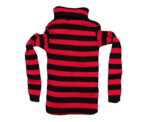 Image of IndiWeaves Boys Wollen Warm High Neck Full Sleeves T-Shirt /Inner /Skivvy for Winter Pack of 3(10110-212229-IW-P3-22 Red /Brown /Blue 3-4 Years)