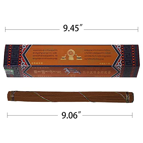 Labrang Monastery Natural Tibetan Incense Sticks Set For Relaxation And Meditation 4 Bundle #TOP4