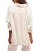 Free People Womens Cardiff Top Optic White Medium