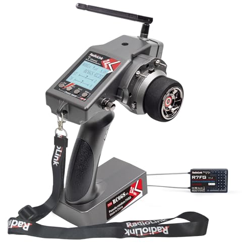 Radiolink RC6GS-V3 7 Kanäle RC Fernsteuerung mit Empfänger R7FG Set...