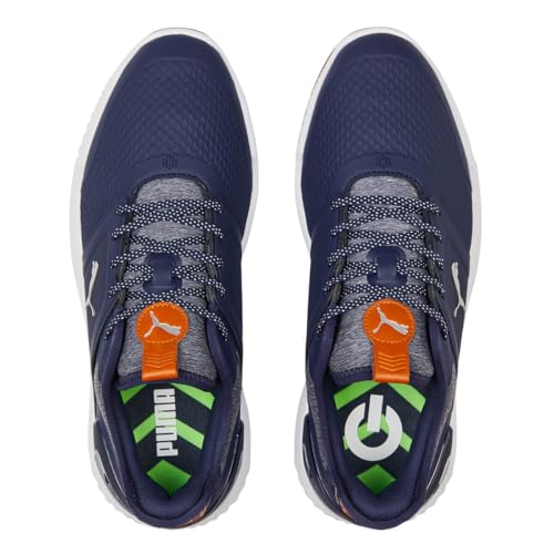 Puma Men's Ignite Elevate Golf Shoe, Navy Silver, 28.0 cm - Image 3
