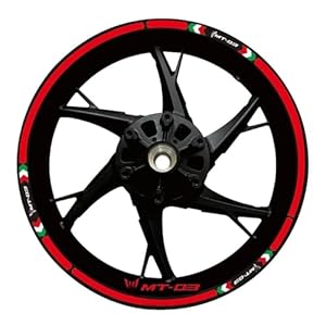 Accessories For Y&Amp;Amaha For Mt 03 Mt-03 Mt03 Motorcycle Wheel Sticker Stripe Reflective Rim 8 41c6hk9rm1l. sl500 . ss300