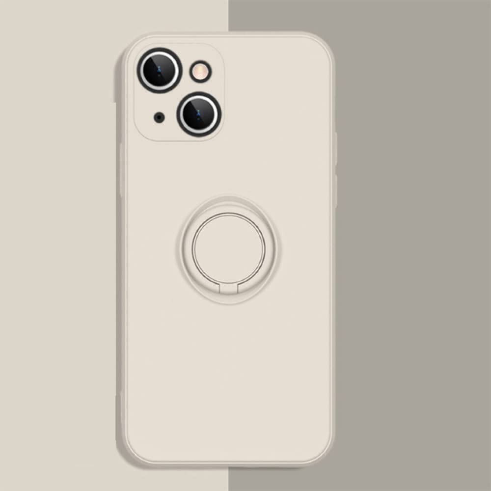 Coque silicone iPhone 12 Pro antichoc avec anneau support intégré