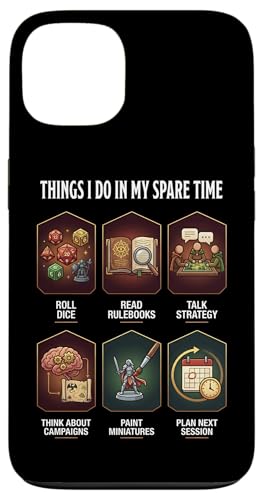 �ʔ��� ��� RPG �Q�[�}�[ Things I Do In My Spare Time �X�}�z�P�[�X iPhone 13 �p