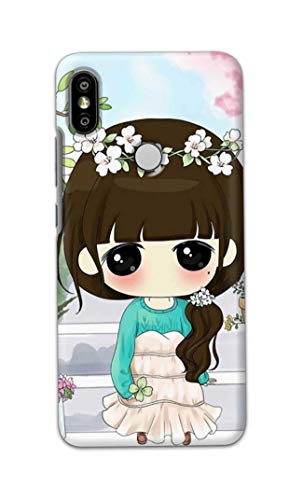 Image of PRINTFIDAA Cartoon Girl Printed Designer Hard Back Case Cover for Xiaomi Redmi Y2 / Redmi S2 -(SS) MVN1009