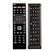 New XRT500 QWERTY Keyboard with Back Light Remote Replacement fit for VIZIO TV M43-C1 M49-C1 M50-C1 M55-C2 M60-C3 M65-C1 M70-C3 M75-C1 M80-C3 M322I-B1 M422I-B1 M492I-B2 M502I-B1 M552I-B2 M602I-B3