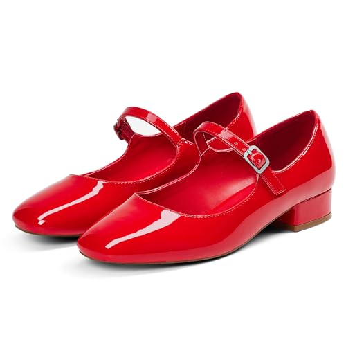 Chaussures Mary Jane plates confortables bout carré pointure 38 39 40