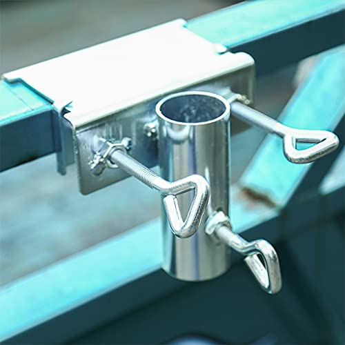 Pince robuste pour parasol de balcon avec support de fixation améliorée