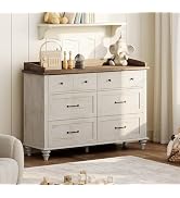 Amazon.com: WAMPAT Dresser for Kids Bedroom with 6 Drawers, Mid Century Baby Dresser Wide Chest of Drawers with Storage Cabinet Organizer for Nursery, Living Room, Off White : Baby Amazon.com: WAMPAT Dresser for Kids Bedroom with 6 Drawers, Mid Century Baby Dresser Wide Chest of Drawers with Storage Cabinet Organizer for Nursery, Living Room, Off White : Baby