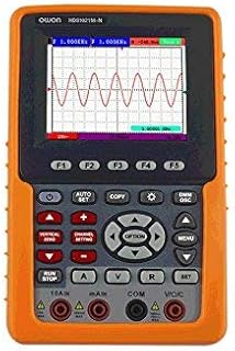 Owon HDS2061M-N 60 MHz, 1 Ch, 500 MS/s Handheld Digital Oscilloscope w/Multimeter, Li-ion Battery