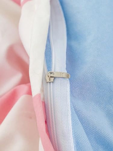 QWINEE Conjunto de 3 peças de capas de edredom com estampa de tabuleiro de xadrez, macio, 3 peças, c
