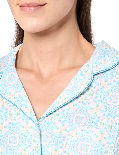 Image of Karen Neuburger Women's Short Sleeve Girlfriend Capri Pajama Set