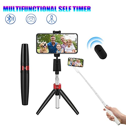 Palo selfie con trípode inalámbrico Bluetooth mini y compacto SCRUBY Y9 2