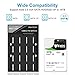 Hard Drive Enclosure, RSHTECH USB 3.0 to SATA External Hard Drive Docking Station for 3.5 inch SATA I/II/III HDD SSD Up to 16TB Support UASP (Black)