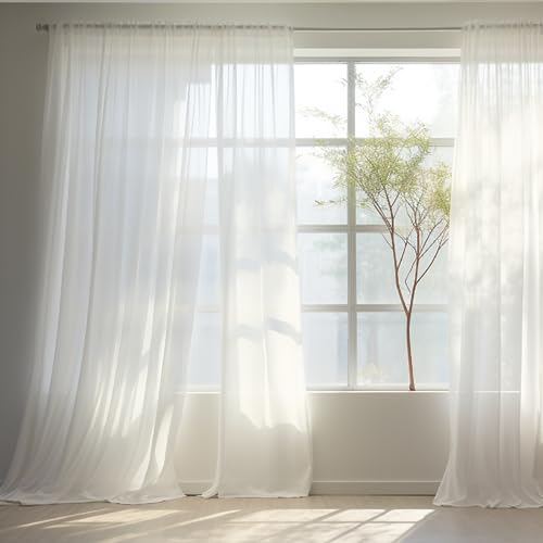 NAKIHOUSE Voile Curtain - Image 2