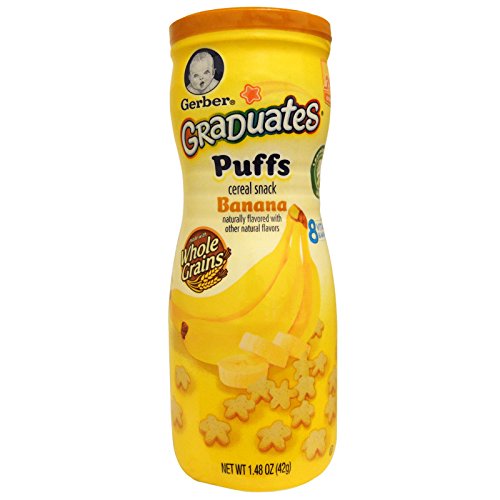 puffs banana gerber