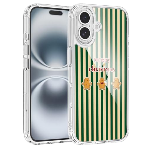 Coque iPhone 16 Noël anti-choc en acrylique fin pour éviter les casses
