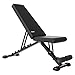 Ativafit Weight Bench Folding Strength Training Bench for Full Body Workout Incline Bench with Quick Folding& Fast Adjustment Decline Home Gym
